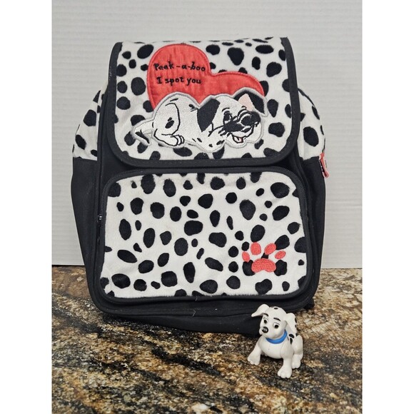 Vintage Disney 102 Dalmation Mini  Cooler Backpack With Front Pocket And Pup main image 13